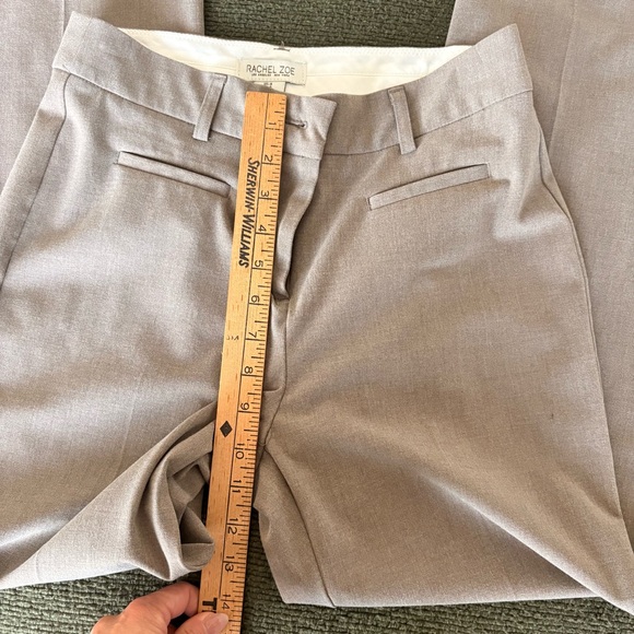 Rachel Zoe High-rise Grey Trousers - Picture 4 of 7